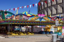 Autoscooter Action Star (Braun) - Fahrgeschäft - Bilder 2023 - Hier haben wir den Autoscooter auf dem Nürnberger Herbstfest 2023 gesehen. • © kirmesecke.de - Christian Schön