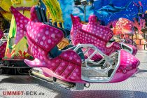 Die Krake ist ein Kirmes-Fahrgeschäft des Schaustellerbetriebes Markmann.  • © ummet-eck.de - Schön