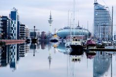 Das Hafenviertel von Bremerhaven. • © Harald Smith auf unsplash.com